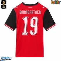 Østerrike Christoph Baumgartner #19 Hjemmedrakt VM 2026 Kortermet